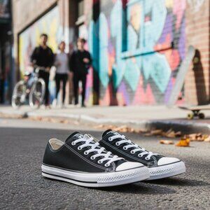 Chuck Taylor #converse All Star Black Converse shoes sneakers 1.5